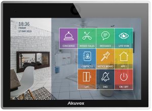 Akuvox - IT83 IP Indoor Touchscreen Intercom Answering Panel